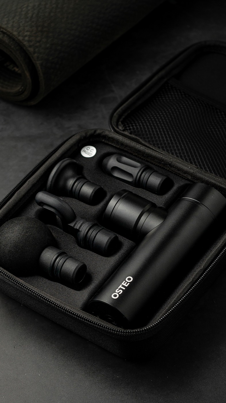 OSTEO gun in case complete set